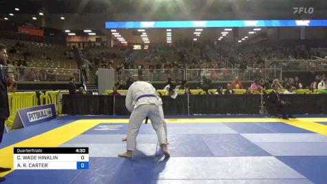 CALEB WADE HINKLIN vs ANTHONY R. CARTER 2024 Pan Jiu Jitsu IBJJF Championship