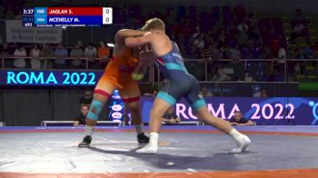 92 kg Final 3-5 - Sahil Jaglan, India vs Maxwell Mcenelly, United States