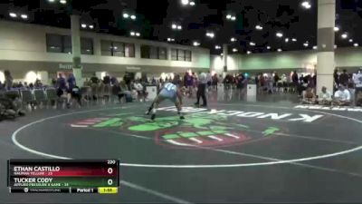 220 lbs Round 2 (16 Team) - Tucker Cody, Applied Pressure X Kame vs Ethan Castillo, Nauman Yellow