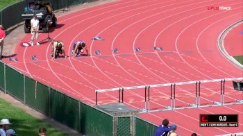 Men’s 110m Hurdles, Heat 4