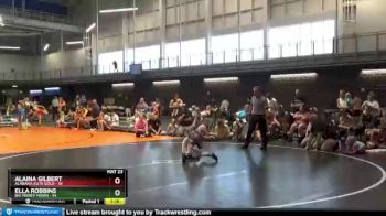 62 lbs Round 4 (10 Team) - ALAINA GILBERT, Alabama Elite Gold vs Ella Robbins, Big Money Movin