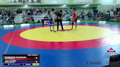 60kg Cons. Round 2 - Prabhdeep Khangura, Independent WC vs Jose Gomez, Black Bears WC