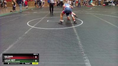 115-120 lbs Semifinal - Kai Enos, Gotcha IL vs Lucas Neff, Louisville Middle School