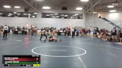 135 lbs Champ. Round 3 - Zander Resor, SAW vs Blake Cancel, Ohio Dawgz WC