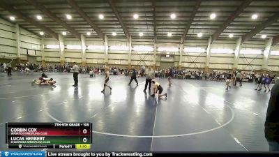 105 lbs Cons. Round 4 - Corbin Cox, Wasatch Wrestling Club vs Lucas Herbert, Champions Wrestling Club