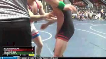 155 lbs Round 5 (6 Team) - Marcus Donovan, Romeo WC vs Noah Nichols, Southwest Arsenal