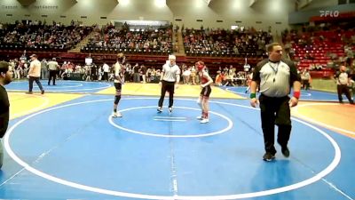 96 lbs Quarterfinal - Cade Richardson, Barnsdall Youth Wrestling vs Tyler Holmes, Broken Arrow Wrestling Club