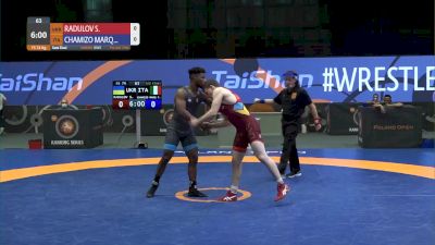 74 kg Semifinal - Semen Radulov, UKR vs Frank Chamizo, ITA