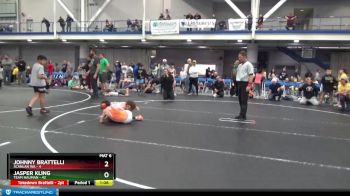 80 lbs Round 5 (8 Team) - Jasper Kling, Team Nauman vs Johnny Brattelli, Scanlan WA