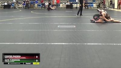 165 lbs Champ. Round 2 - Nate Furgeson, Landon School vs Cooper Paksima, Saint Andrew`s Episcopal School