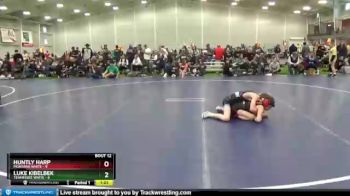 95 lbs Round 4 (6 Team) - Luke Kibelbek, Tennessee White vs Huntly Harp, Montana White