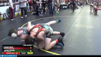 130 lbs Cons. Round 2 - James Maher, Gull Lake WC vs Chase Beck, Greenville Elite WC