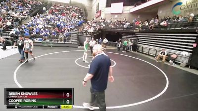 165 lbs Cons. Round 1 - Cooper Robins, Syracuse vs Deken Knowles, Corner Canyon