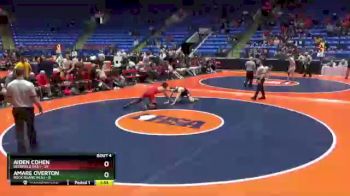170 lbs Quarterfinals (8 Team) - Amare Overton, Rock Island (H.S.) vs Aiden Cohen, Deerfield (H.S.)