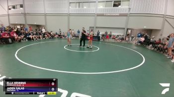 105 lbs Round 3 (6 Team) - Olivia Browen, Minnesota Blue vs Aubree White, Arkansas