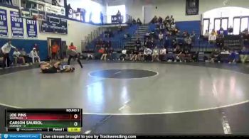 133 lbs Round 3 (4 Team) - Carson Sauriol, Dubuque vs Joe Pins, Wartburg