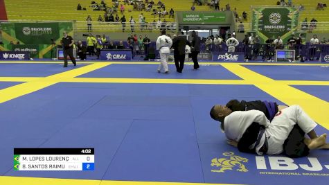 MURILO LOPES LOURENÇO vs BRENO SANTOS RAIMUNDO 2024 Brasileiro Jiu-Jitsu IBJJF