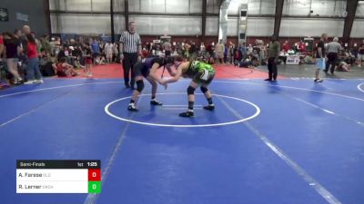 125 lbs Semifinal - Adriana Farese, Old Bridge High School vs Riley Lerner, Orchard Wrestling Club