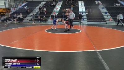 14U-1 lbs Rr3 - Kruz Keller, Immortal Athletics WC vs Hunter Lester, GCB-WBM