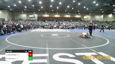 67 lbs Semifinal - Joseph Cervantes, Dethrone vs Nixon Herrera, OC RTC