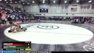 113 lbs Quarters - Isaiah Martinez, Pasco vs Aiden Damm, Mt. Spokane