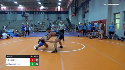 185 lbs Rr Rnd 7 - Trevor Dopps, Oklahoma Rampage vs Zane Coleman, Choctaw, OK