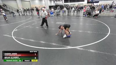 53 lbs Cons. Round 3 - Bryan Alvarez, NM Beast Wrestling Club vs Zaiden Jones, Summit Wrestling Academy