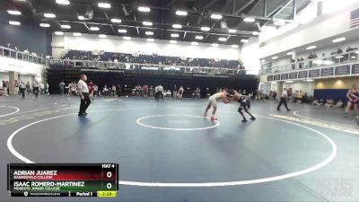 165 lbs Semifinal - Isaac Romero-Martinez, Modesto Junior College vs Adrian Juarez, Bakersfield College