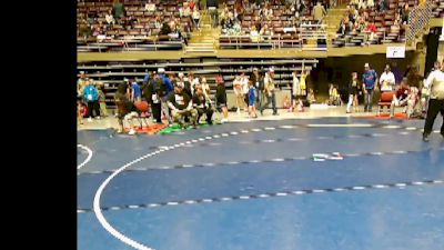 110 lbs Quarterfinal - Forrest Von Haden, Monticello vs Krew Venz, Morgan Wrestling Club