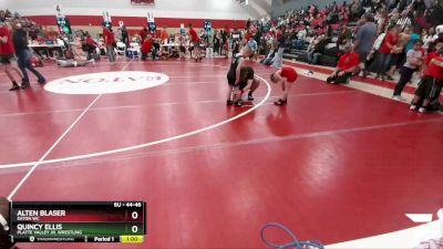 44-46 lbs Round 3 - Alten Blaser, Eaton WC vs Quincy Ellis, Platte Valley Jr. Wrestling