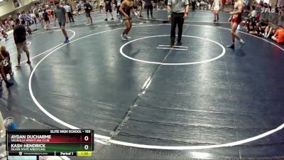 155 lbs Cons. Round 3 - Aydan Ducharme, Vacaville Wrestling Club vs Kash Hendrick, Silver State Wrestling