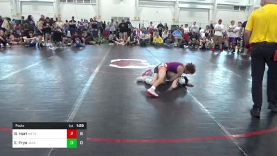 80 lbs Pools - Brennan Hart, Metro All-Stars vs Elijah Frye, Jacket W.C.