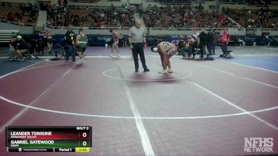 D4-285 lbs Quarterfinal - Leander Tsinigine, Monument Valley vs Gabriel Gatewood, Miami