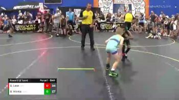 53 lbs Round 6 (8 Team) - Blake Winkie, Lead Miners vs David Leon, Untouchables White