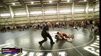 125 lbs Cons. Round 2 - Gus Higgins, UT vs Ashton Walker, UT