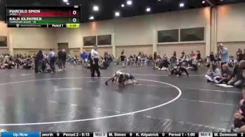 60 lbs Finals (2 Team) - Marcelo Simon, AYWO vs Kalix Kilpatrick, Tennessee Black