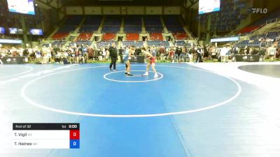 138 lbs Rnd Of 32 - Tripp Vigil, Wyoming vs Tre Haines, Washington