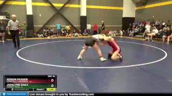 118 lbs Round 2 (4 Team) - Adison Musser, Potentially Dangerous vs Jadalynn Daily, Chasing Titles