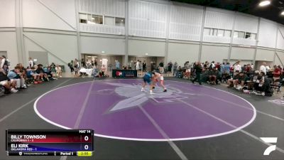 126 lbs Semis & 3rd Wb (16 Team) - Billy Townson, California 1 vs Eli Kirk, Oklahoma Red