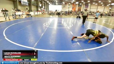 96 lbs Rd# 1 9:00am Friday - Lucas McFarland, PA Gold vs Bryce Raspberry, Morris Fitness