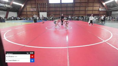 126A kg Rr Rnd 1 - Nico Rivera, Hammer Wrestling Club vs Kael Lauridsen, Eap