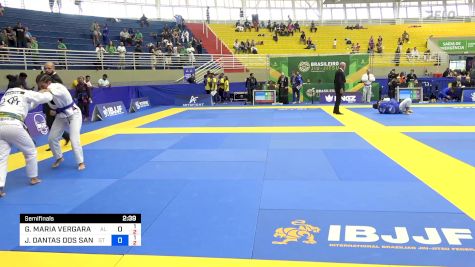 GABRIELA MARIA VERGARA MARTINS vs JELIANE DANTAS DOS SANTOS 2024 Brasileiro Jiu-Jitsu IBJJF