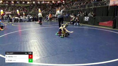 60 lbs Round Of 16 - Carter Hardy, Penn Cambria vs Jayce Frisk, Franklin Regional