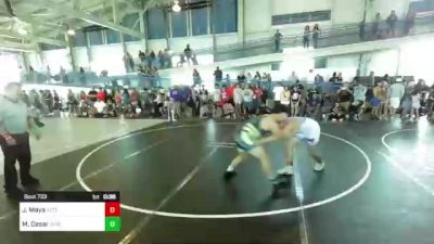 190 lbs Consi Of 8 #1 - Joel Maya, Aztec Wrestling vs Malachi Cesar, Threshold WC