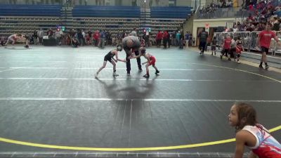 45 lbs Semifinal - Bryce Herbert, Southern MD Rush vs Mason Brault, Rampage