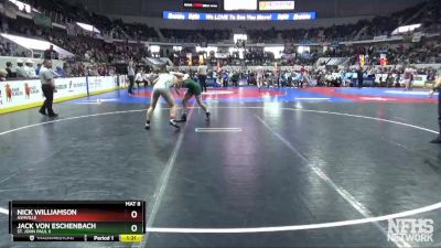 1A-4A 145 Semifinal - Nick Williamson, Ashville vs Jack Von Eschenbach, St. John Paul II