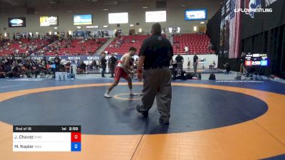 82 kg Rnd Of 16 - Jon Jay Chavez, NYAC/FLWC vs Michael Napier, Wayland Baptist University