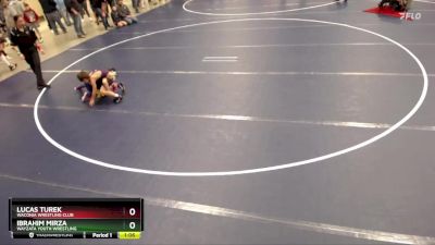 63 lbs Cons. Round 2 - Ibrahim Mirza, Wayzata Youth Wrestling vs Lucas Turek, Waconia Wrestling Club