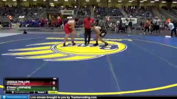 195 lbs Finals (8 Team) - Ethan Lamphere, 6A Sandy vs Joshua Phillips, 6A McMinnville