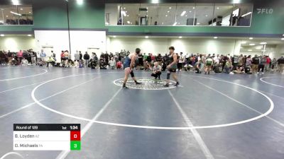 150 lbs Round Of 128 - Brandon Loyden, AZ vs Damon Michaels, PA